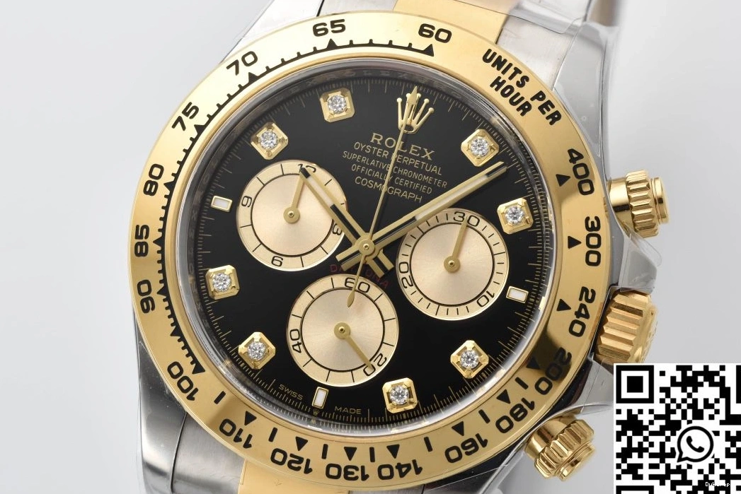 Gold Bezel Rolex Diamond Cosmograph Daytona Hourmarker M126503 Clean Factory 0105